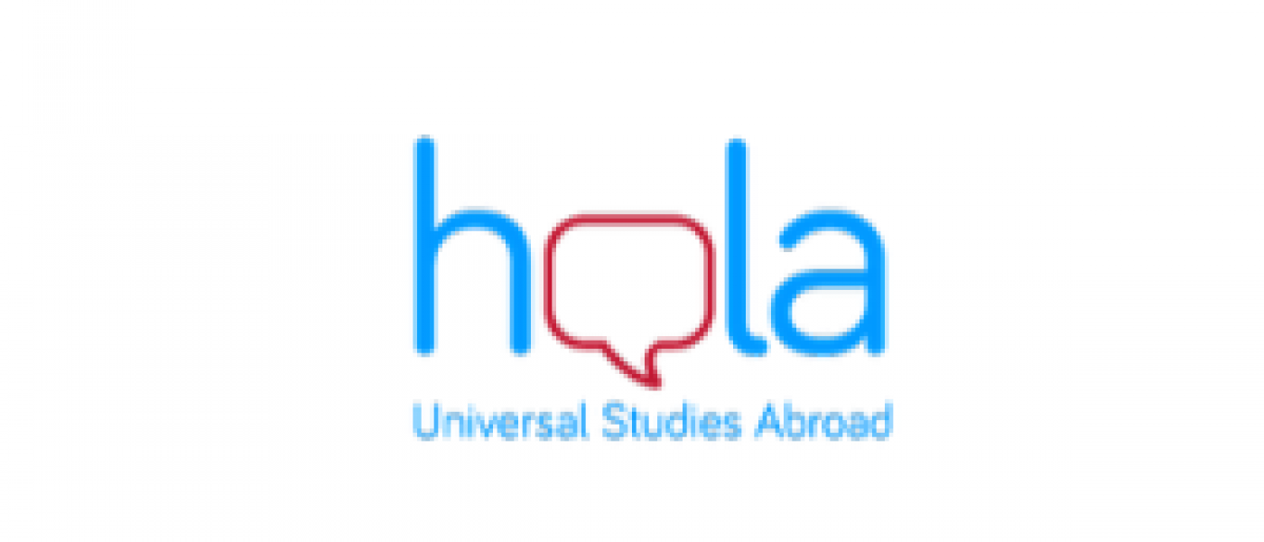 Logotipo de la agencia Hola USA de estudios en el extranjero
