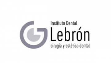 logotipo de instituto dental lebron